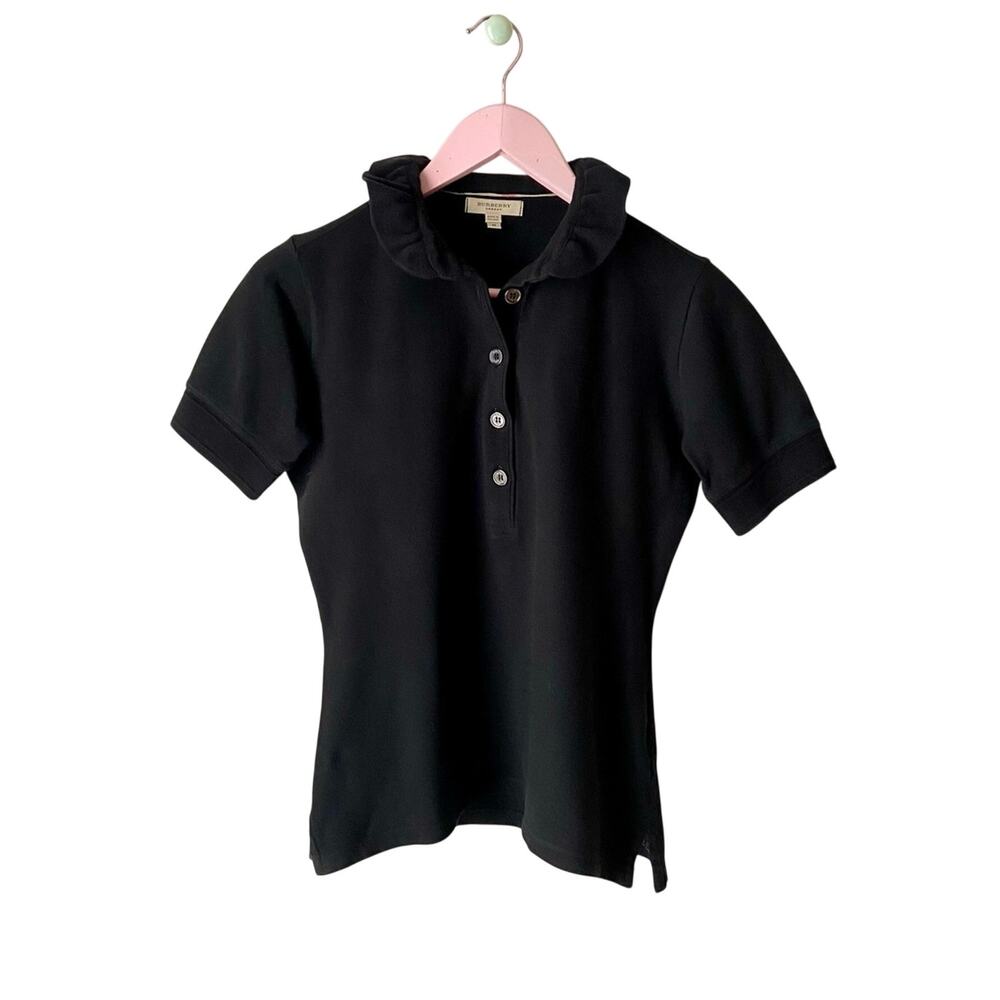 Burberry Black Polo Shirt